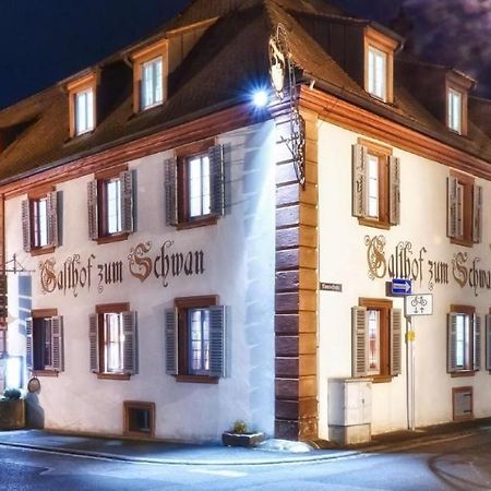 Gasthof Zum Schwan Sommerach Exterior foto